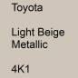 Preview: Toyota, Light Beige Metallic, 4K1.